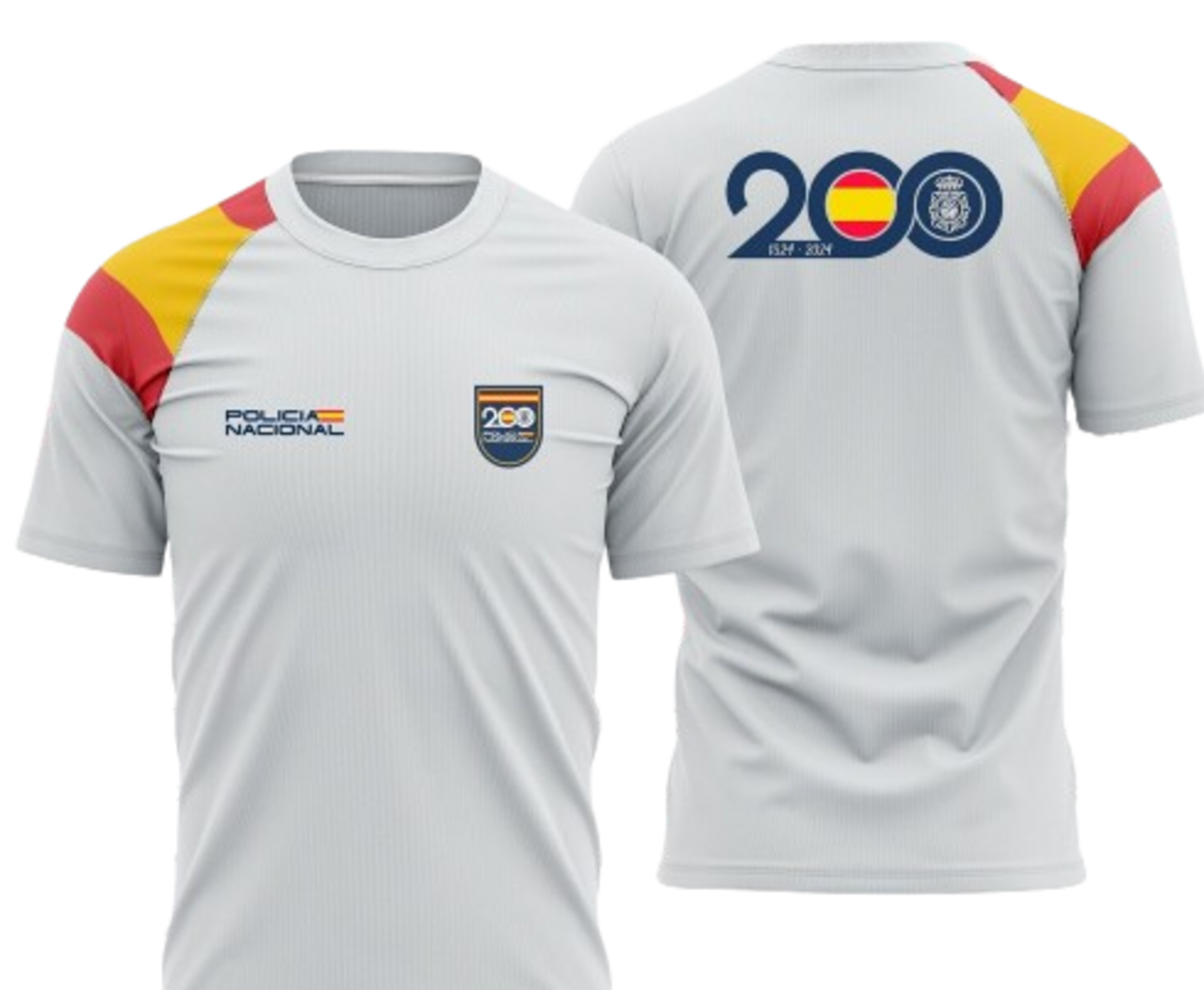 Camiseta Policia Nacional - 200 años - 2